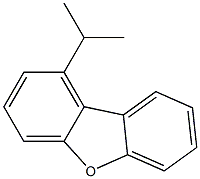 1-Isopropyldibenzofuran 구조식 이미지