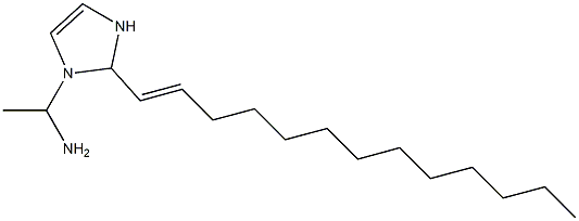 1-(1-Aminoethyl)-2-(1-tridecenyl)-4-imidazoline Structure