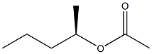 (2R)-2-Pentanol acetate 구조식 이미지