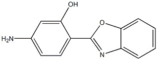 5-Amino-2-(benzoxazole-2-yl)phenol Structure