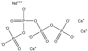 Cesium neodymium tetraphosphate Structure