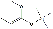 (E)-1-(Trimethylsilyloxy)-1-methoxy-1-propene 구조식 이미지