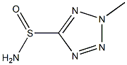 N-(2-Methyl-2H-tetrazol-5-yl)sulfinylamine 구조식 이미지