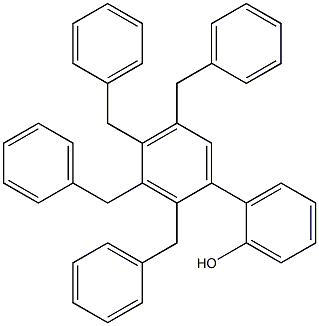 2-(2,3,4,5-Tetrabenzylphenyl)phenol 구조식 이미지