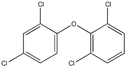 2,4-Dichlorophenyl 2,6-dichlorophenyl ether 구조식 이미지