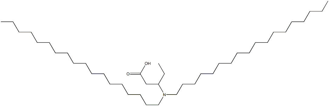 3-(Dioctadecylamino)valeric acid 구조식 이미지