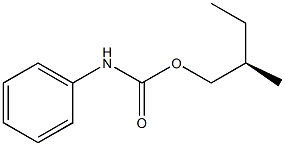 (-)-Carbanilic acid (R)-2-methylbutyl ester 구조식 이미지