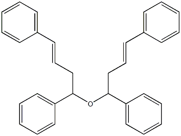 [(E)-3-Phenylallyl]benzyl ether 구조식 이미지