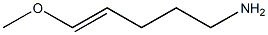 (E)-5-Methoxy-4-pentenylamine 구조식 이미지