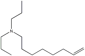 N,N-Dipropyl-7-octen-1-amine Structure