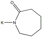 Hexahydro-1-potassio-1H-azepin-2-one Structure