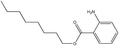 2-Aminobenzoic acid octyl ester 구조식 이미지