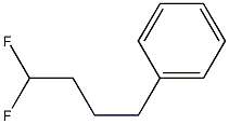 1,1-Difluoro-4-phenylbutane Structure
