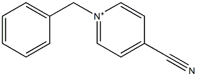 4-Cyano-1-benzylpyridinium 구조식 이미지