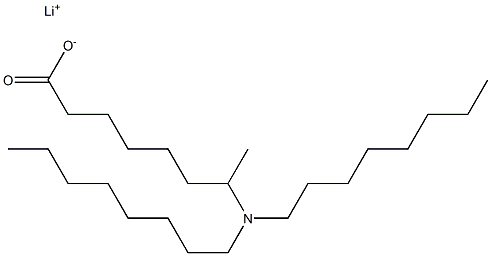 7-(Dioctylamino)octanoic acid lithium salt 구조식 이미지