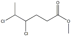 4,5-Dichlorocaproic acid methyl ester Structure