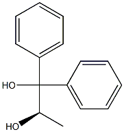 [R,(+)]-1,1-Diphenyl-1,2-propanediol Structure