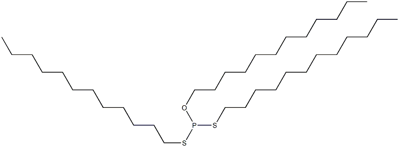 Dithiophosphorous acid tridodecyl ester 구조식 이미지