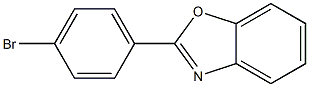 2-(4-Bromophenyl)benzoxazole 구조식 이미지