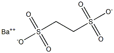 1,2-Ethanedisulfonic acid barium salt 구조식 이미지