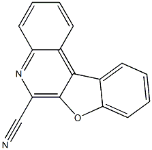 6-Cyanobenzofuro[2,3-c]quinoline 구조식 이미지