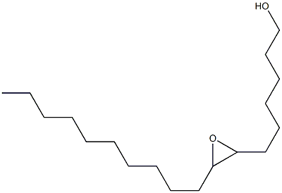 7,8-Epoxy-1-octadecanol Structure