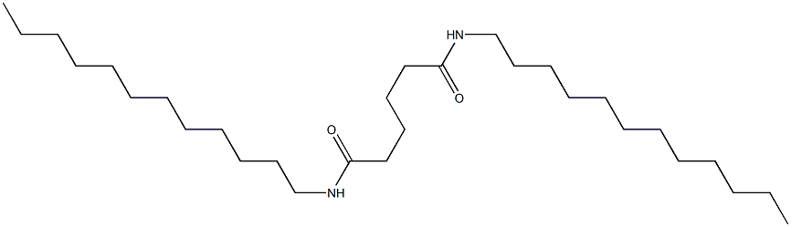 N,N'-Didodecyladipamide 구조식 이미지