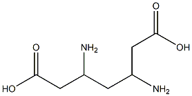 3,5-Diaminopimelic acid Structure