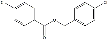 4-Chlorobenzoic acid (4-chlorobenzyl) ester 구조식 이미지