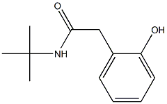 2-(2-Hydroxyphenyl)-N-tert-butylacetamide 구조식 이미지