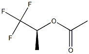 (+)-Acetic acid (S)-1-(trifluoromethyl)ethyl ester Structure