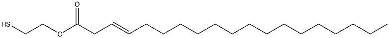 3-Nonadecenoic acid 2-mercaptoethyl ester 구조식 이미지