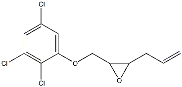 2,3,5-Trichlorophenyl 3-allylglycidyl ether 구조식 이미지