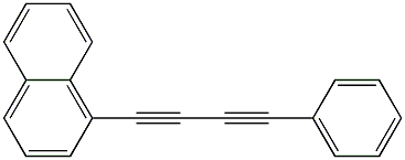 1-(1-Naphthalenyl)-4-phenyl-1,3-butadiyne Structure