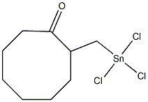 2-[(Trichlorostannyl)methyl]cyclooctan-1-one 구조식 이미지