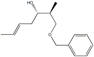 (2S,3S)-1-(Benzyloxy)-2-methyl-5-hepten-3-ol Structure