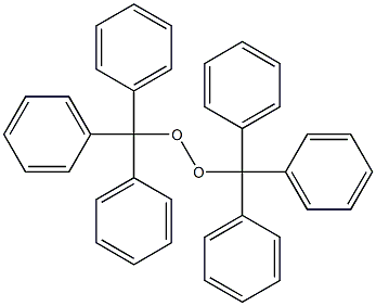 Bis(triphenylmethyl) peroxide Structure