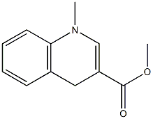 1-Methyl-3-(methoxycarbonyl)-1,4-dihydroquinoline Structure
