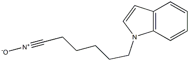 6-(1H-Indol-1-yl)hexanenitrileoxide Structure