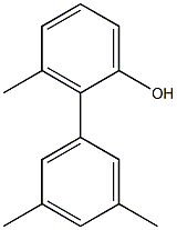 2-(3,5-Dimethylphenyl)-3-methylphenol 구조식 이미지