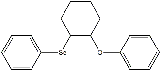 1-Phenoxy-2-(phenylseleno)cyclohexane 구조식 이미지