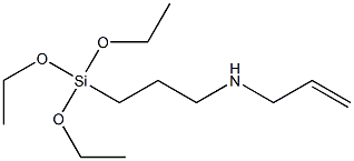 3-(Triethoxysilyl)-N-(2-propenyl)propan-1-amine 구조식 이미지