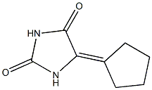 5-(Cyclopentan-1-ylidene)imidazolidine-2,4-dione Structure