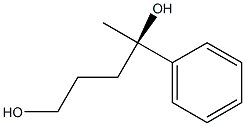 [R,(+)]-4-Phenyl-1,4-pentanediol Structure