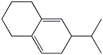 1,2,3,4,6,7-Hexahydro-6-isopropylnaphthalene Structure