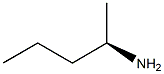 [R,(-)]-1-Methylbutylamine 구조식 이미지