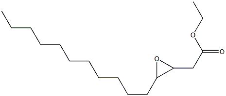 3,4-Epoxypentadecanoic acid ethyl ester 구조식 이미지
