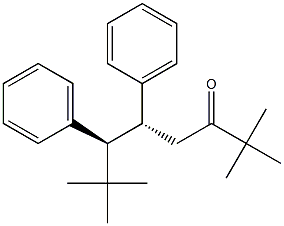 (5R,6S)-2,2,7,7-Tetramethyl-5,6-diphenyloctan-3-one 구조식 이미지