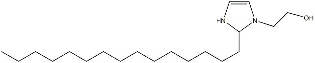 2-Pentadecyl-4-imidazoline-1-ethanol Structure