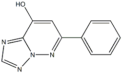 6-Phenyl[1,2,4]triazolo[1,5-b]pyridazin-8-ol Structure